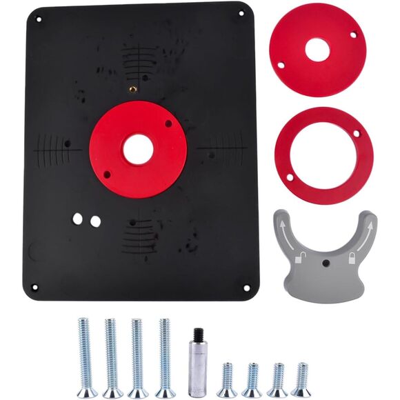 Predrilled Router Table Insert Plate PRS4034- (3809) - Picture 3 of 8